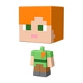 thumbnail image 3 of Minecraft Mini Têtes de créature Alex Figurine articulée du jeu vidéo, 3 of 7