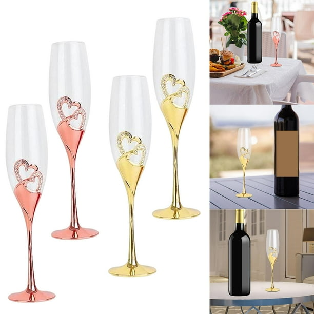 Champagne Flute Modern Stemmed Champagne Flute Glasses Toasting