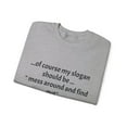 thumbnail image 3 of Funny Scorpio Zodiac Unisex Heavy Blend™ Crewneck Sweatshirt, 3 of 4