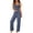 Navy, variant on 2 Piece Sets for Women Sleeveless Tank Top and Wide Leg Pants Set Casual Outfits for Daily Wear XS-XL
