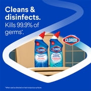 Clorox Toilet Bowl Cleaner w/Bleach, Rain Clean, 24 fl oz, 2 Pack