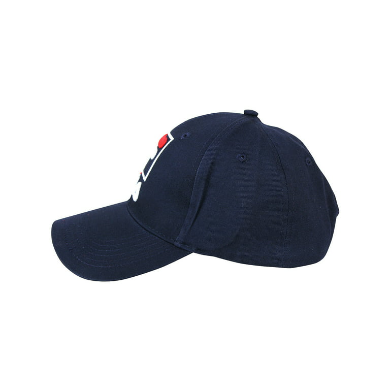 combineren Parasiet Middelen Fila unisex adjustable baseball cap hat with embroidered logo black navy  white - Walmart.com
