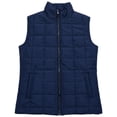 thumbnail image 6 of Women's Vest Sleeveless Zip up Puffer with Pockets Lightweight Stand Collar Warm Gilet Fall Winter Outerwear Layering, 6 of 9