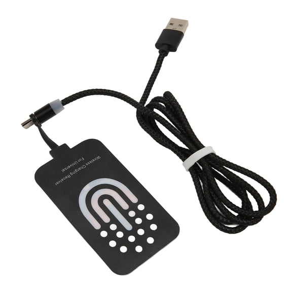 Type C Wireless Charging Receiver, Overvoltage Protections USB C Model KY 01 Thin Wireless Charging Receiver Overcurrent Protections for Cell Phones