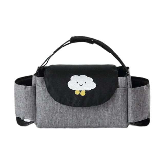 Bolsa de almacenamiento para cochecitos perfecl gris negra