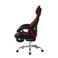 thumbnail image 2 of TygerClaw Executive High Back Pu Leather Office Red Chair, 2 of 3