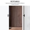 thumbnail image 3 of HAMPPLIES 1Jgo Tirador Decorativo Para Puerta De Gabinete En Inoxidable Color Negro, 3 of 8