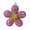Pink, variant on Keychain Pendant Small Flowers Shiny Rhinestone Sunflower Charm Key Chain Decorative Backpack Bag Accessories