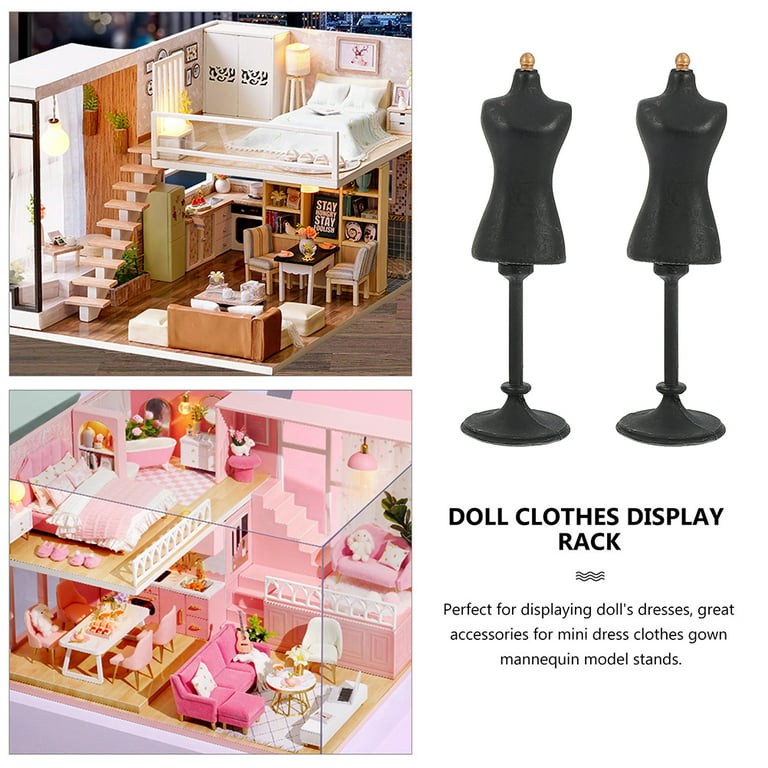 Doll Mannequin Form Body Dress Mini Clothes Sewing Girls Accessories Model  Dolls American Supplies Making Costume