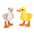 thumbnail image 6 of Farm Ducks Realistic Animal Figurines Duckling Little Duck Animal Figures for Children's Party Favors Toys Yellow, 6 of 6