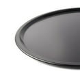 thumbnail image 3 of 13 Inch Durable Steel Pizza Pan,Non-Stick Coating,Serving Tray,Heavy Duty Round Baking Tray for Oven Use,Round Steel Pizza Baking Pan for Home Restaurant Party,Dishwasher Safe,Black,11.22x1.69x12.79", 3 of 6