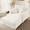 Beige, variant on EHANCIS 65.4" Chaise Lounge Chair Indoor, Oversized Deep Seat Boneless Couch, Comfy Upholstered Sleeper Sofa Bed with 3 Pillows, Corduroy Cloud Reading Chairs for Living Room,Bedroom,Black