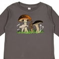 thumbnail image 4 of Inktastic Mushroom Hunting for Morel Mushroom Boys or Girls Long Sleeve Toddler T-Shirt, 4 of 5