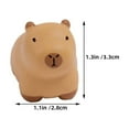 thumbnail image 2 of Masteelf  6 Pcs Miniature Landscape Decoration Figurines Micro Capybara, 2 of 7