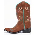 thumbnail image 3 of Shyanne Girls' Floral Embroidery Western Boot Snip Toe - 41480 10 D, 3 of 7