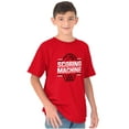 thumbnail image 5 of Cool Basketball Scoring Machine Boys Kids T Shirt Tees Tops Teen Brisco Brands XS, 5 of 6