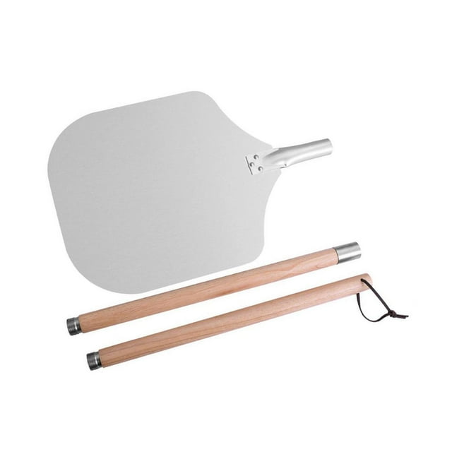 Pizza Peel Almacenamiento fácil para queso, pan, frutas, verduras portátiles versátil Uso de ahorro de ahorro Pizza Pizza Piceta de madera Mango de 97.2 cm con caja
