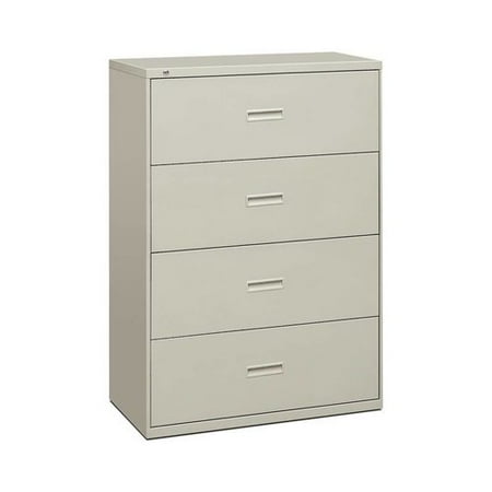 Basyx Mahogany File Cabinet - Basyx by HON 400 Series 4-Drawer File