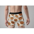 thumbnail image 3 of Halloween Boxer Briefs for Men Pumpkins Spiders Candy Corn Underwear, 3 of 4
