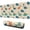 Beige Cartoon Dinosaurs-2, variant on Long Mouse Pads for Desk,Beige Cartoon Dinosaurs Plants Pattern Desk Mats on Top Of Desks, Desk Mouse Pad Extra Large with 3mm Non-Slip Base and Stitched Edge for Gaming,Office,Work,Home 31.5"x11.8"