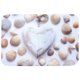 thumbnail image 1 of Felpudo antideslizante con temática de playa, grueso, para baño, cocina y sala de estar (piedra en forma de corazón), 1 of 7