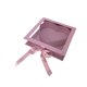 thumbnail image 5 of Caja de presentación en forma de corazón con tapa transparente para regalos florales, dulces y chocolates. Rosa, 5 of 8