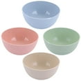 thumbnail image 4 of 4 Pcs Large Capacity Plastic Bowls Salad Bowl Food Serving Noodle Bowls, 4 of 6