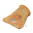 thumbnail image 4 of Bolsa de túnel para gatos para gatos interactivos escondites interactivos y busque plegamiento con pelota de juguete mascota saca de saco de arrugado Naranja, 4 of 8