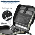 thumbnail image 4 of FORMRS Zipper Binder with Shoulder Strap 2-inch Ring 500 Sheet Capacity File Bag, Ghosts Playing in A Garden, 4 of 5