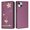 Darkpurple, variant on For iPhone 15 Flip Phone Case,Luxury Diamond Pearl Ballet Dancer Pattern Design,Anti-Scratch PU Leather Flip Folio Foldable Kickstand,Card Slots,Shockproof Wallet Phone Case,Darkgreen