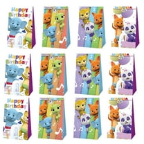 Word Party Goodie Party Favor Candy Bags Birthday Decorations Treat Supplies