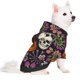 thumbnail image 2 of Balery Halloween With Skull Sudadera con Capucha para Perros Pequeños – Ropa para Mascotas, Disfraz para Perros y Gatos, Ideal para Fiestas y Cosplay-Medium, 2 of 7