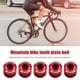 thumbnail image 4 of Bicicleta 5 uds pernos de plato Ndcxsfigh de pernos de plato de anillo doble único (6,4mm rojo), 4 of 6