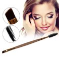 thumbnail image 2 of Cepillo de doble cabeza Pro Eye Lash Eye Brow Cosmético Maquillaje 1pc, 2 of 6