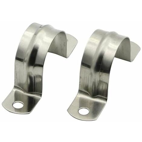 HWZWT 25mm stainless steel 304 hose clamp U-shaped pipe clamp 20 pieces pipe clamp connection hoop 20 pieces wholesale 304 hose clamp pipe clamp parts wholesale type pipe clamp parts 20