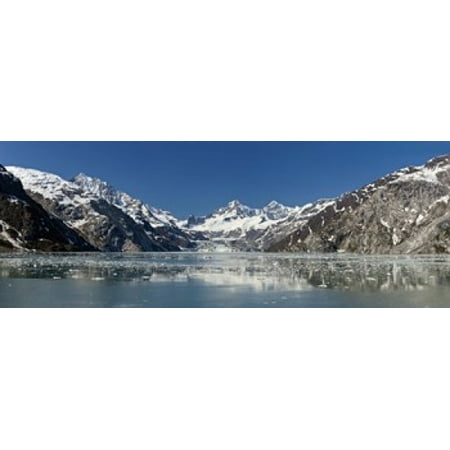 - Johns Hopkins Glacier in Glacier Bay National Park Alaska USA Canvas Art - Panoramic Images (15 x 6)