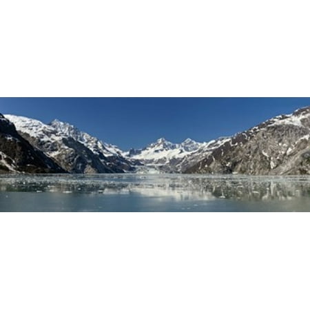 Johns Hopkins Glacier in Glacier Bay National Park Alaska USA Canvas Art - Panoramic Images (15 x (Best Place To See Glaciers In Alaska)