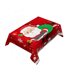 thumbnail image 2 of Mantel navideño rectangular ZOELNIC, funda de tela elástica para silla, funda protectora clásica para mesa navideña, ideal para el hogar, la cocina, el comedor y la decoración de fiestas., 2 of 5