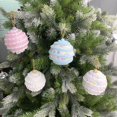 thumbnail image 5 of 3 bolas de espuma de 8 cm para Navidad, colgantes irrompibles, macarrones, adornos colgantes para árbol de Navidad, decoración reutilizable para fiestas, regalos de Año Nuevo, 5 of 5