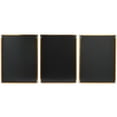 thumbnail image 6 of 32" x 36" Abstract Framed Wall Art with Gold Aluminum Frame, by CosmoLiving by Cosmopolitan (3 Count), 6 of 7