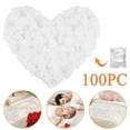 thumbnail image 2 of Tkrady100 PCS White Silk Rose Petals for Valentine's Day,Romantic Night,Wedding,Proposal Anniversary Flower Decorations, 2 of 6