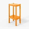 thumbnail image 5 of WestinTrends 36" Outdoor Adirondack HDPE 2-Tier Patio Side Table, Orange, 5 of 13