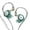 Cyan, variant on KZ EDX Pro In Ear Earphones, White