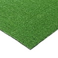 thumbnail image 4 of Ottomanson Easy Clean Waterproof 8x10 Indoor Outdoor Artificial Grass Rug, 6'6" x 9'2", Green, 4 of 19