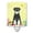 Multicolor, variant on Easter Eggs Standard Schnauzer Black Ceramic Night Light