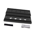 thumbnail image 4 of Efecto de guitarra Tablero de pedal Pedalboard Estable Accesorios de guitarra de Tablero de efecto único para el bajo instrumento musical hogar Negro, 4 of 8