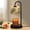 Pattern 4, variant on Candle Warmer Lamp with Timer Dimmer Farmhouse Floral Daisy Flower Rustic Wood Board Teal White Daisies Candle Lamp Warmer for Jar Candle with 4 Bulbs Gifts for Women House Warming Gifts