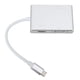 thumbnail image 1 of 4 en 1 USB C Hub tipo C a USB 3,1 HD interfaz Multimedia adaptador DVI VGA adaptador de conexión de carga multipuerto, 1 of 10