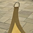 thumbnail image 3 of ShadeLogic Sun Shade Sail 12 Foot Triangle - Sand, 3 of 5