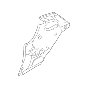 Genuine OE Porsche Inner Panel - 987-502-083-01-GRV